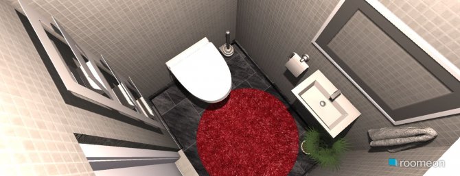 Raumgestaltung WC in der Kategorie Toilette