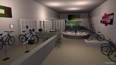 Raumgestaltung ciclotech shop in der Kategorie Verkaufsraum