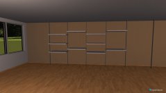 Raumgestaltung shelving wall in der Kategorie Verkaufsraum