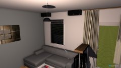 Raumgestaltung Chris Wohnung mit couch in der Kategorie Wohnzimmer