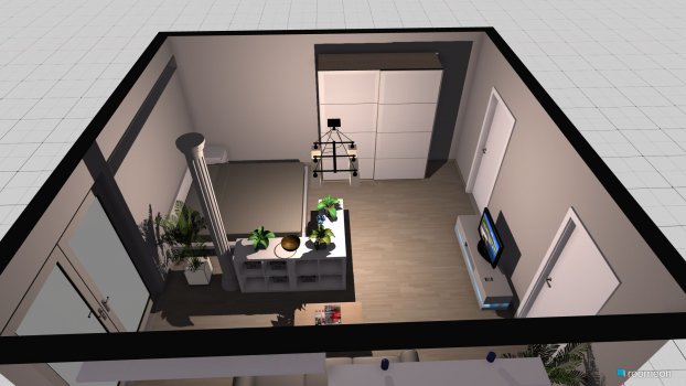 Raumgestaltung dohnany selina vorschlag in der Kategorie Wohnzimmer