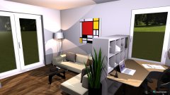 Raumgestaltung DS174 Wohnraum eingerichtet in der Kategorie Wohnzimmer