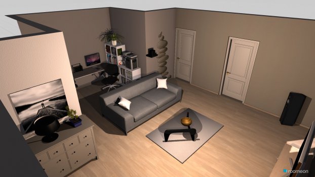 Raumgestaltung Hüllenkamp Wohnzimer in der Kategorie Wohnzimmer