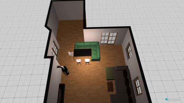 Raumgestaltung Hus2 in der Kategorie Wohnzimmer