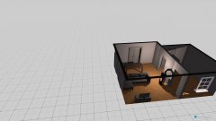 Raumgestaltung Küche Wohnzimmer in der Kategorie Wohnzimmer