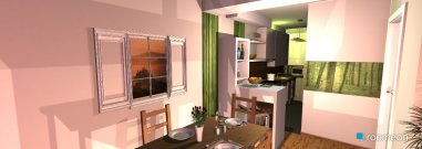 Raumgestaltung küchen-wohnzimer 01.1234 in der Kategorie Wohnzimmer