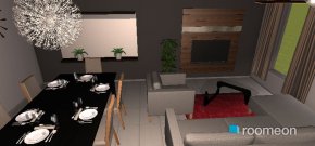 Raumgestaltung Living & Dining in der Kategorie Wohnzimmer