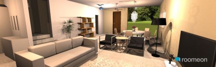 Raumgestaltung Living Hall in der Kategorie Wohnzimmer