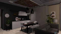 Raumgestaltung Living Room (F1) in der Kategorie Wohnzimmer