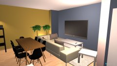 Raumgestaltung Living Room in der Kategorie Wohnzimmer