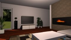 Raumgestaltung Livingroom in der Kategorie Wohnzimmer