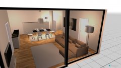 Raumgestaltung Monikas Wohnung in der Kategorie Wohnzimmer