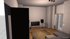 Raumgestaltung Neus TV Zimmer in der Kategorie Wohnzimmer