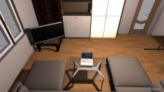 Raumgestaltung obývačka in der Kategorie Wohnzimmer