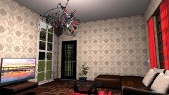 Raumgestaltung Oriental living in der Kategorie Wohnzimmer