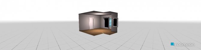Raumgestaltung Rustikales Quadratisches Wohnzimmer in der Kategorie Wohnzimmer