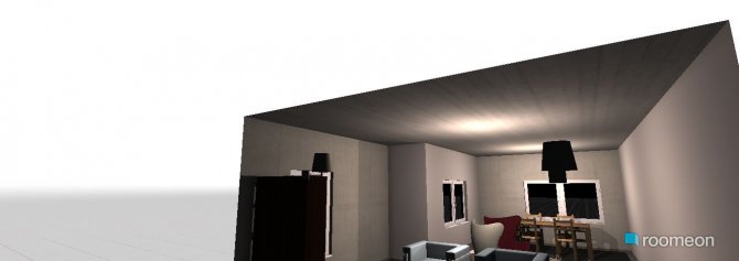 Raumgestaltung Variante 1 in der Kategorie Wohnzimmer