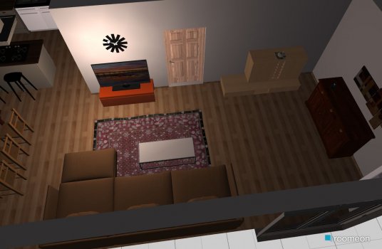 Raumgestaltung Variante_4 in der Kategorie Wohnzimmer