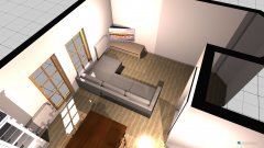 Raumgestaltung Wohnung in der Kategorie Wohnzimmer