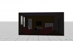 Raumgestaltung Wohnzimmeer in der Kategorie Wohnzimmer