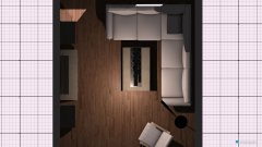 Raumgestaltung Wohnzimmer ohne Essecke in der Kategorie Wohnzimmer
