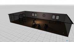 room planning gym in the category Basement