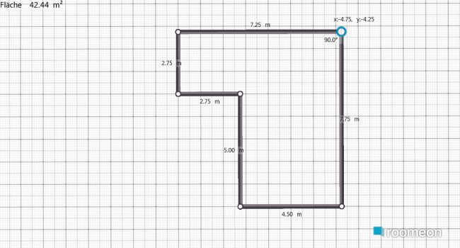 room planning wohnzimmer und küche in the category Basement