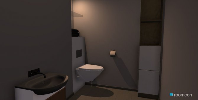 room planning WC mit Nische in the category Bathroom