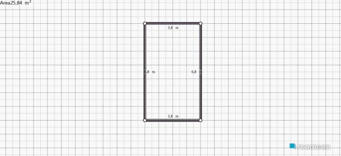 room planning attempt 1 in the category Bedroom