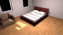 room planning Grundrissvorlage Quadrat in the category Bedroom