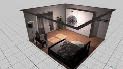 room planning Grundrissvorlage Quadrat in the category Bedroom