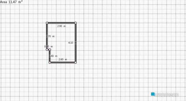 room planning Hálószoba in the category Bedroom