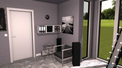 room planning Jugendzimmer modern schwarz weiß in the category Bedroom