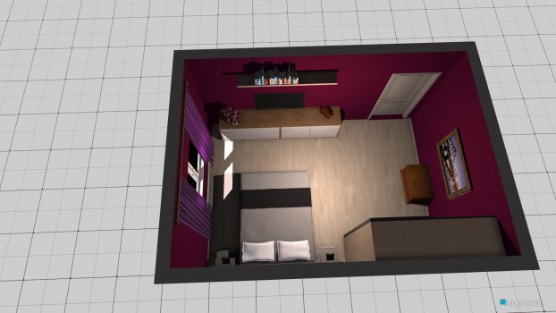 room planning projekt1 in the category Bedroom