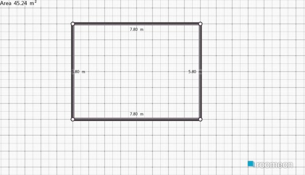 room planning draft in the category Dining Room