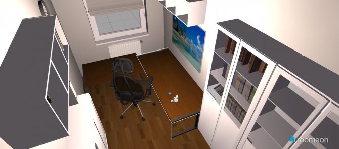 room planning Arbeitszimmer Lipsia in the category Home Office