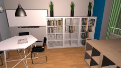 room planning Arbeitszimmer T & T in the category Home Office