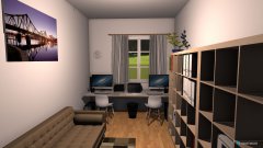 room planning Arbeitszimmer Versuch in the category Home Office