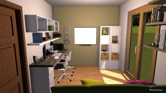 room planning Delovna soba 3 in the category Home Office