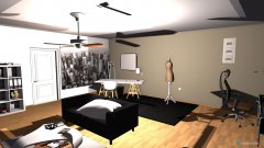 room planning Design-Büro-Unterhaltungsraum für 41m² in the category Home Office