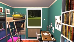 room planning zsófi szoba v1 in the category Kid’s Room