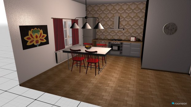 room planning barrierefreie Küche  in the category Kitchen