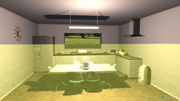 room planning Sala-Cozinha in the category Kitchen