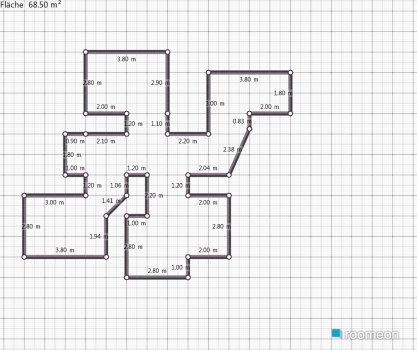 room planning 60m2 in the category Living Room