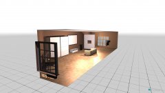 room planning Arbeits - und Wohnraum in the category Living Room