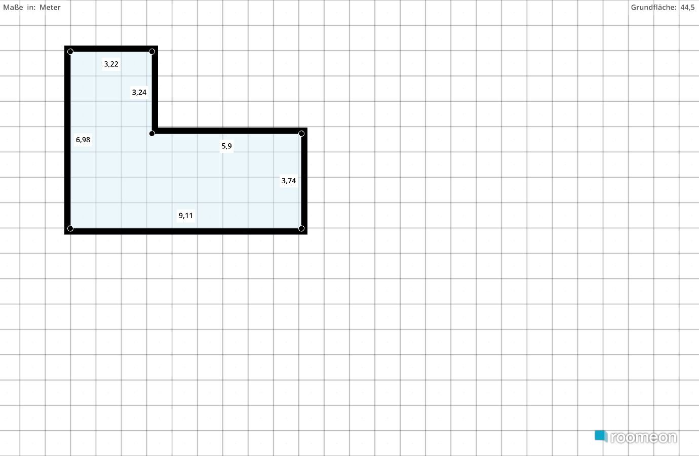 Room Design Grundriss Inkl Fenster Und Turen Und Mobel Roomeon Community