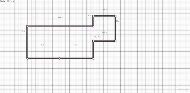 room planning Grundriss in the category Living Room