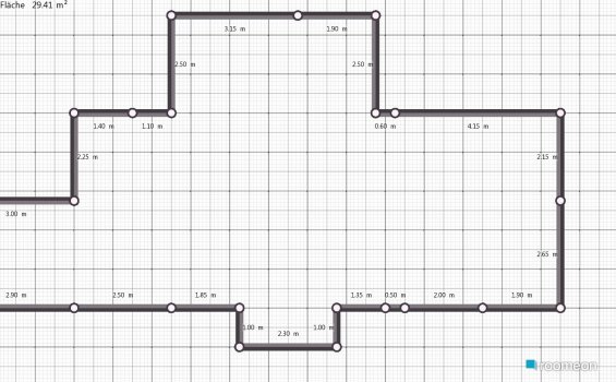 room planning Grundrissvorlage Erker in the category Living Room