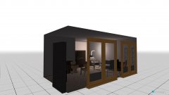 room planning Grundrissvorlage L-Form Südfenster in the category Living Room