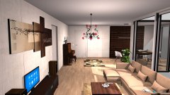 room planning Grundrissvorlage Loft-Raum in the category Living Room